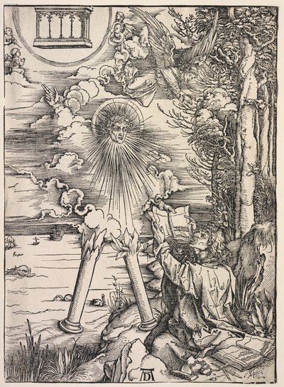 Revelation of St. John: St. John Devouring the Books by Albrecht Dürer