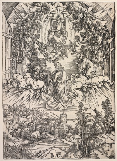 Revelation of St. John: St. John before the Throne by Albrecht Dürer