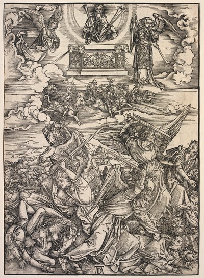 Revelation of St. John: The Four Destroying Angels by Albrecht Dürer