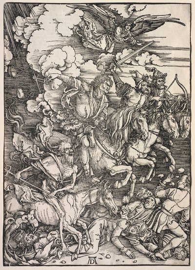 Revelation of St. John: The Four Horsemen by Albrecht Dürer