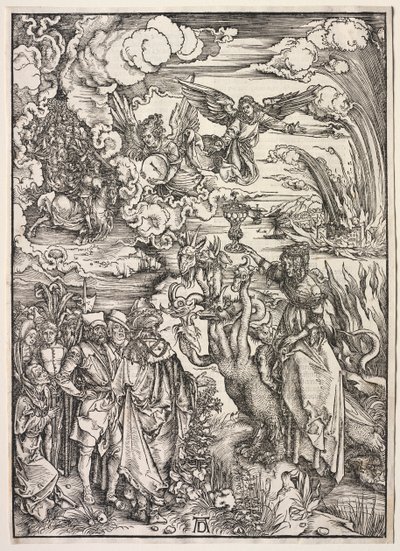 Revelation of St. John: The Woman of Babylon by Albrecht Dürer
