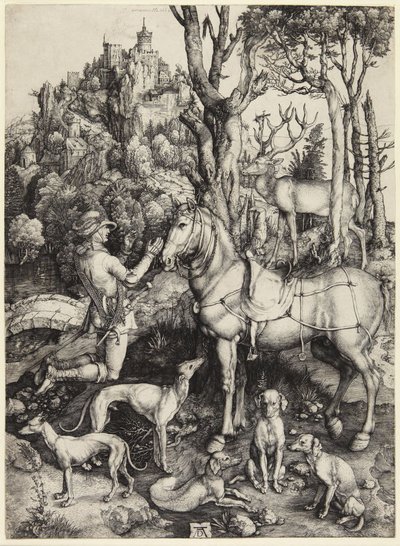 Saint Eustace by Albrecht Dürer