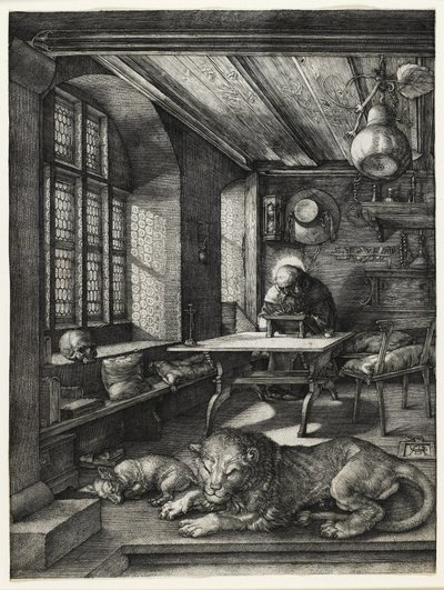 Saint Jerome in His Study by Albrecht Dürer