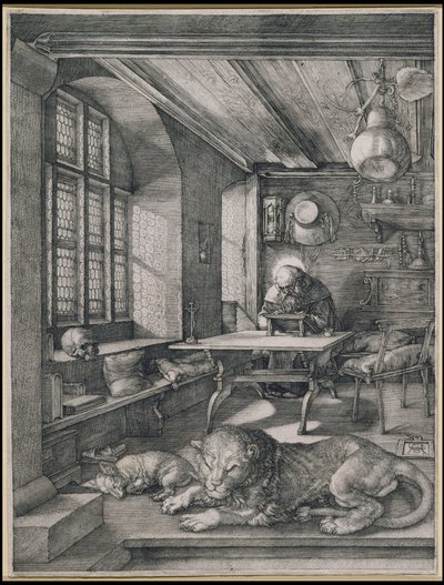 Saint Jerome in his Study by Albrecht Dürer