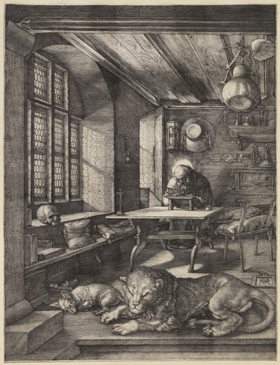Saint Jerome in his Study by Albrecht Dürer