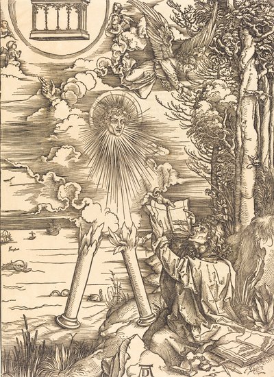 Saint John Devouring the Book by Albrecht Dürer