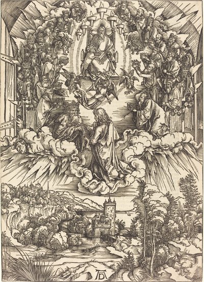 Saint John before God and the Elders by Albrecht Dürer