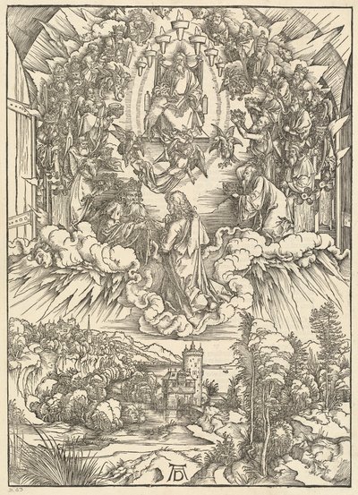 Saint John before God and the Elders by Albrecht Dürer