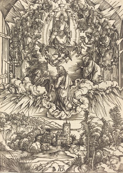 Saint John before God and the Elders by Albrecht Dürer