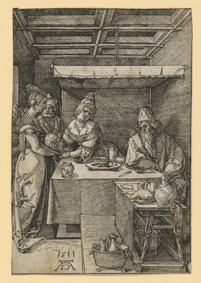 Salome Receives the Head of John the Baptist by Albrecht Dürer