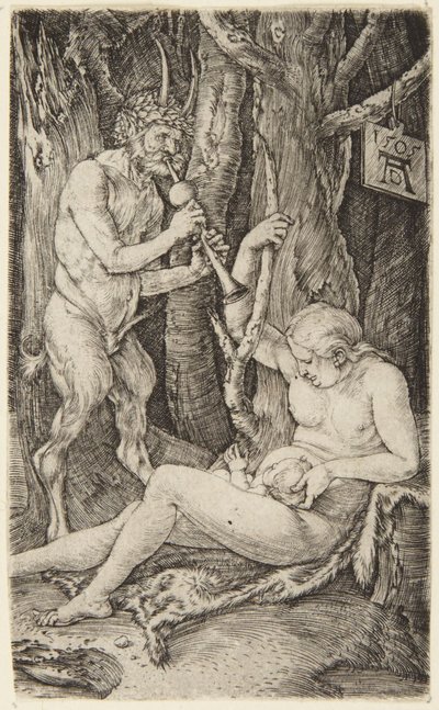 Satyr Family by Albrecht Dürer