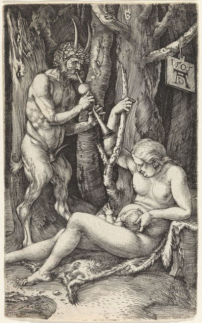 Satyr Family by Albrecht Dürer