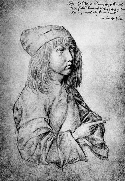 Self Portrait at the Age of Thirteen, 1484 by Albrecht Dürer