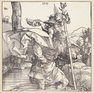 Saint Christopher by Albrecht Dürer