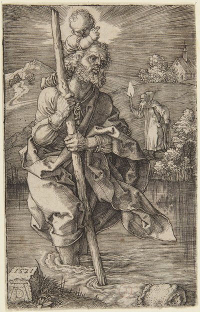 St. Christopher by Albrecht Dürer