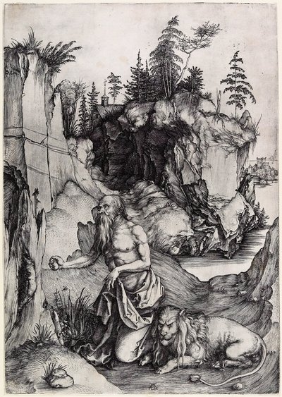 St. Jerome in Penitence by Albrecht Dürer