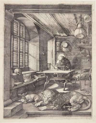 St. Jerome in His Study by Albrecht Dürer