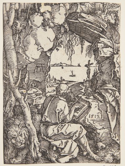 St. Jerome in the Cave by Albrecht Dürer
