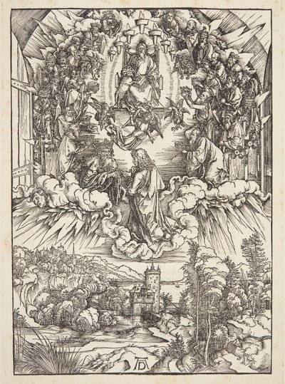 St. John before God and the Elders by Albrecht Dürer