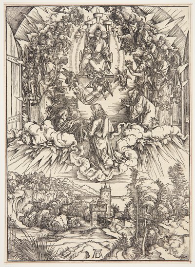 St. John before God and the Elders by Albrecht Dürer