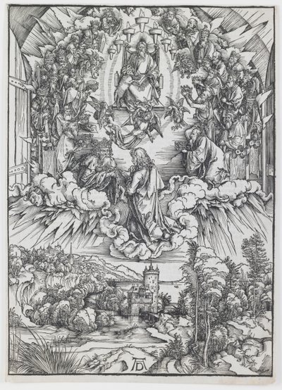 St. John before God and the Elders, from the Series 