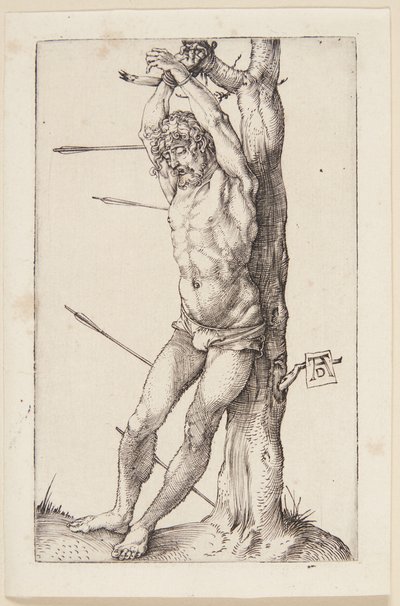St. Sebastian at the Tree by Albrecht Dürer