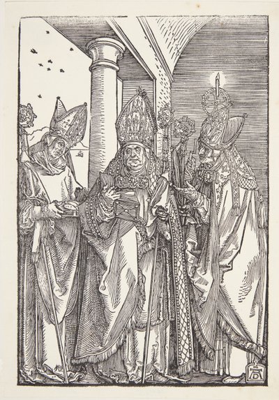 Sts. Nicholaus, Ulrich and Erasmus by Albrecht Dürer