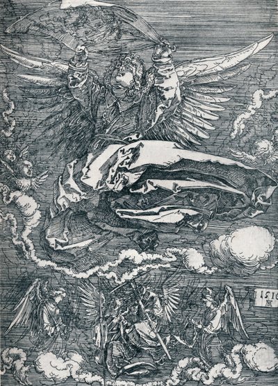 Sudarium Displayed by an Angel, 1516 by Albrecht Dürer
