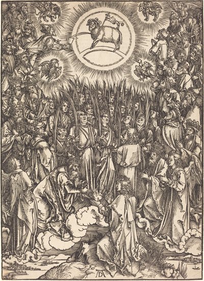 The Adoration of the Lamb by Albrecht Dürer