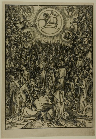 The Adoration of the Lamb - The Hymn of the Chosen, from The Apocalypse by Albrecht Dürer