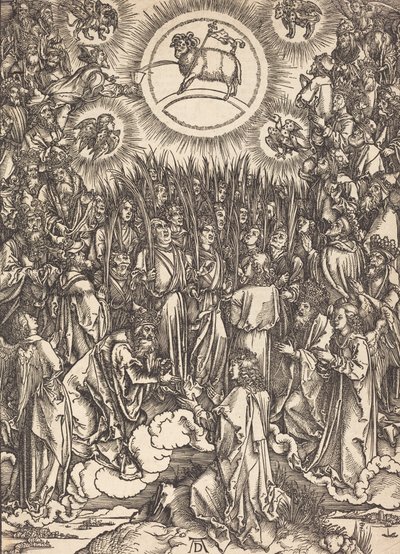 The Adoration of the Lamb, probably c. 1496-1498 by Albrecht Dürer