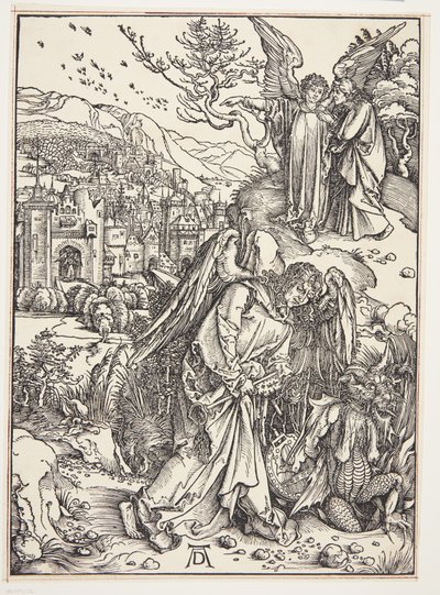 The Angel Showing St. John the New Jerusalem by Albrecht Dürer