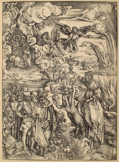 The Apocalypse: The Babylonian Whore by Albrecht Dürer