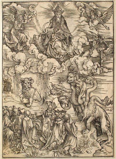 The Apocalypse: The Beast with Two Horns Like a Lamb by Albrecht Dürer