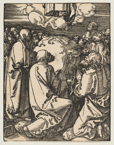 The Ascension, from The Small Passion by Albrecht Dürer