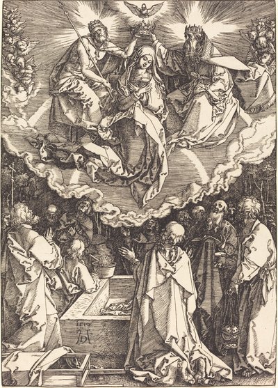 The Assumption and Coronation of the Virgin by Albrecht Dürer