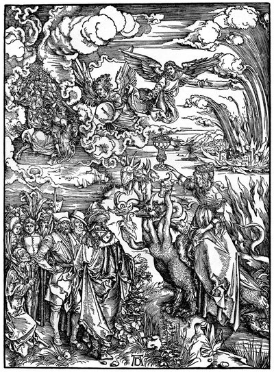 The Babylonian Whore, 1498, 1936 by Albrecht Dürer