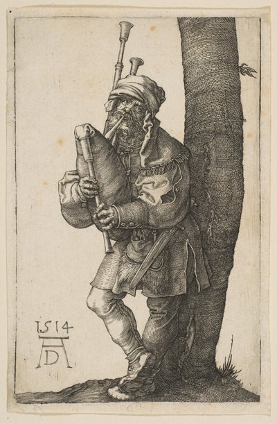The Bagpiper by Albrecht Dürer