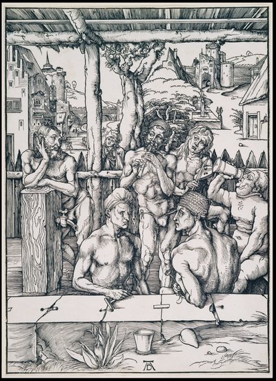 The Bath House by Albrecht Dürer