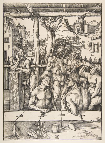 The Bath House by Albrecht Dürer