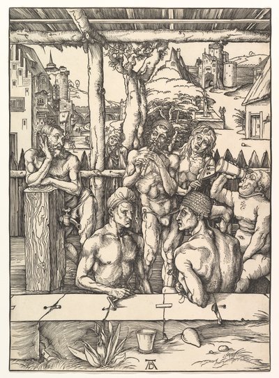 The Bath House by Albrecht Dürer