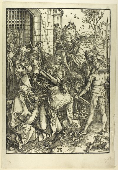 The Bearing of the Cross, from The Large Passion by Albrecht Dürer