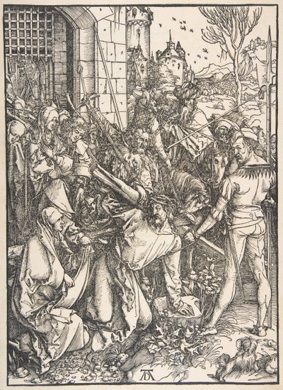 The Bearing of the Cross by Albrecht Dürer