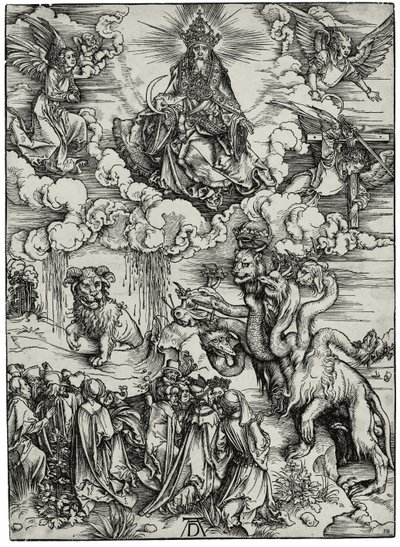 The Beast with Two Horns Like a Lamb, c. 1497 by Albrecht Dürer