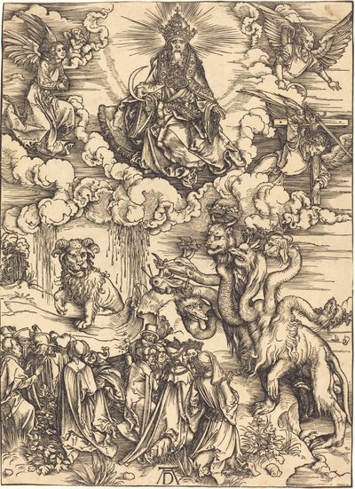 The Beast with Two Horns like a Lamb by Albrecht Dürer