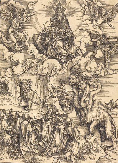 The Beast with Two Horns like a Lamb by Albrecht Dürer