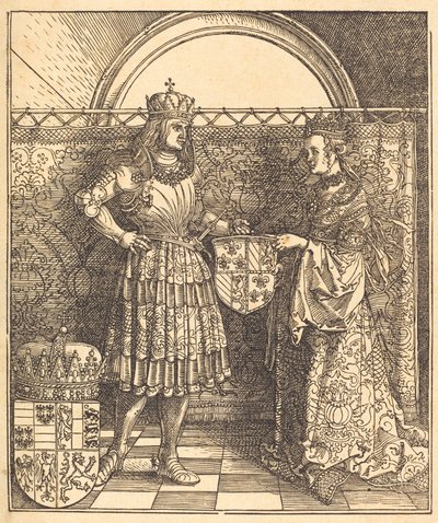 The Betrothal of Maximilian with Mary of Burgundy, 1515 by Albrecht Dürer