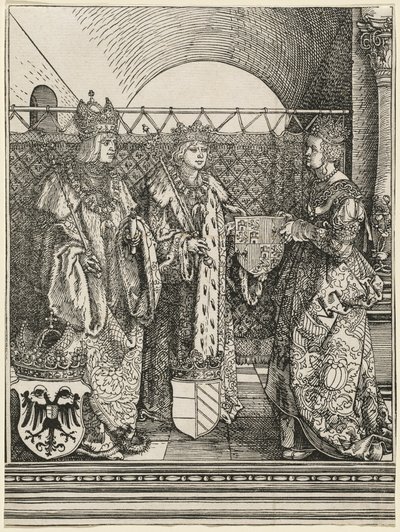 The Betrothal of Philip the Fair with Joan of Castile by Albrecht Dürer
