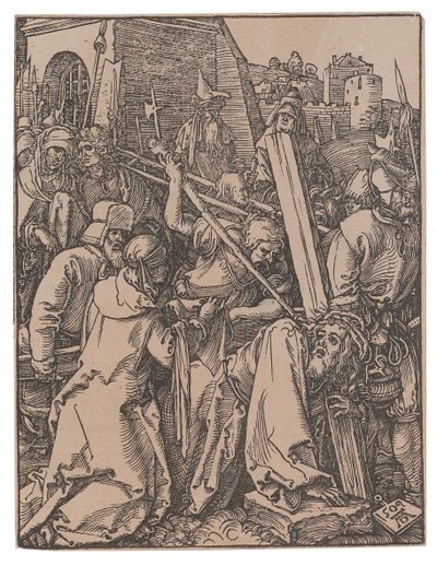 The Carrying of the Cross, from the series The Small Passion, 1509 by Albrecht Dürer