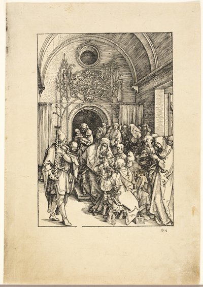 The Circumcision of Christ, from The Life of the Virgin by Albrecht Dürer